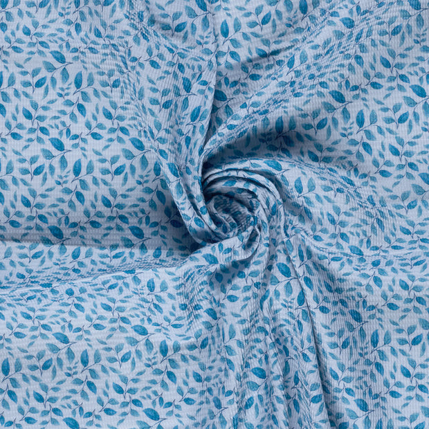 Waffelpiqué fabrik Babyblau 