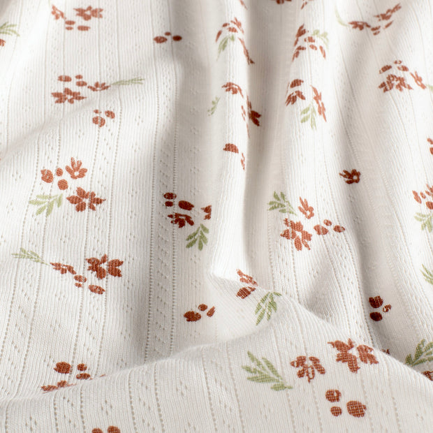 Pinpoint fabric Flowers 