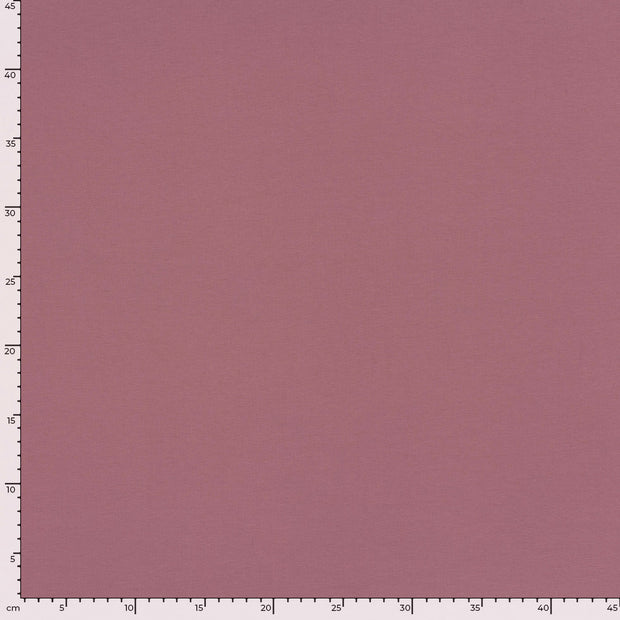French Terry GOTS fabrik Uni Mauve