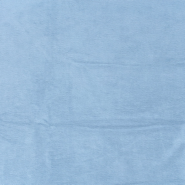 Bambus Fleece fabrik Babyblau matt 