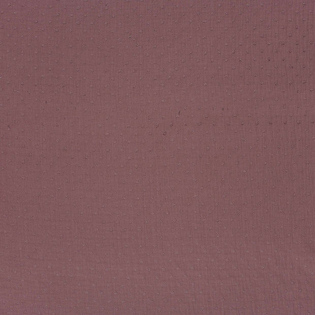 Muslin fabric Mauve matte 