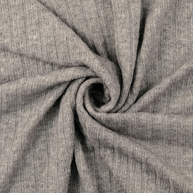 Heavy Knit fabric Grey 