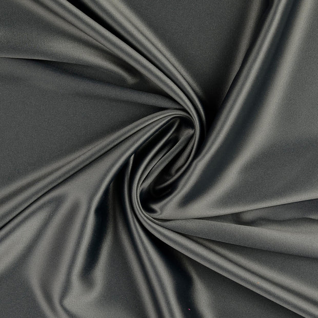 Satin fabric Grey 