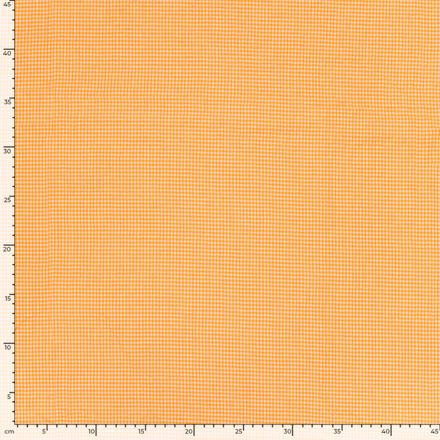Baumwolle Popeline fabrik Uni Neon Orange