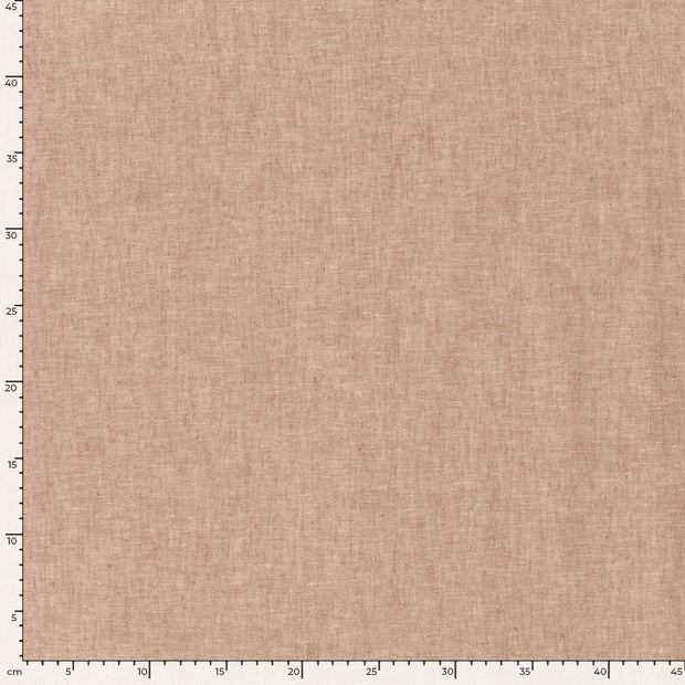 Chambré fabric Melange Brique