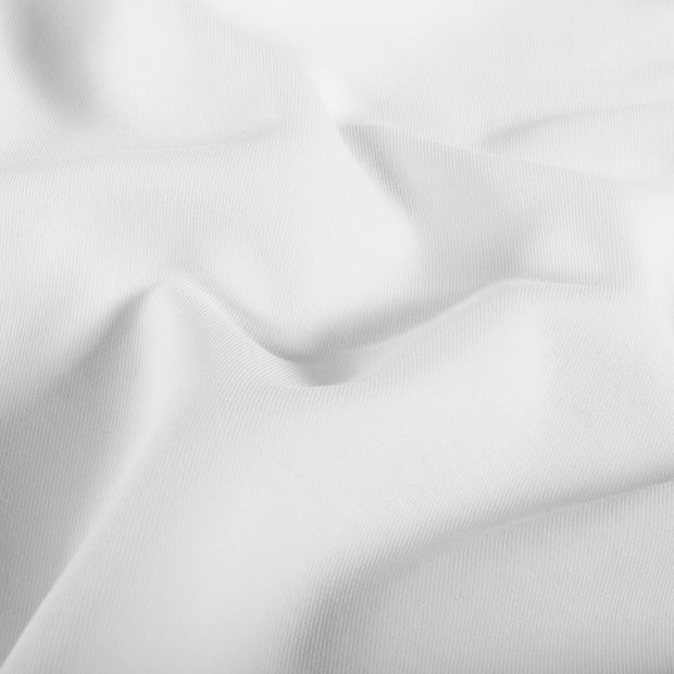 Punta di Roma fabric Unicolour White