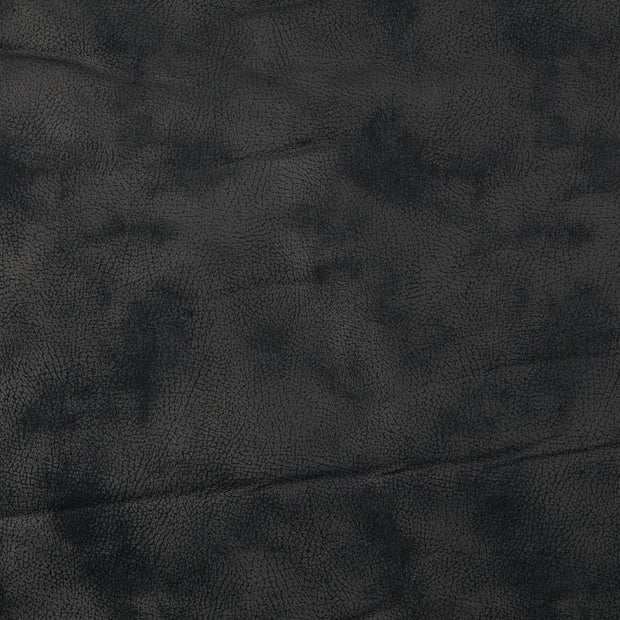 Artificial Leather fabric Unicolour Black