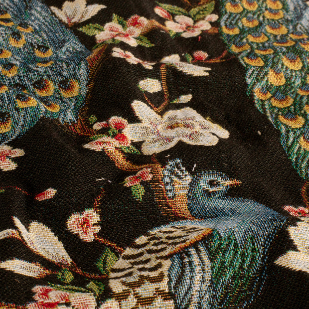 Gobeline fabrik Vögel Schwarz