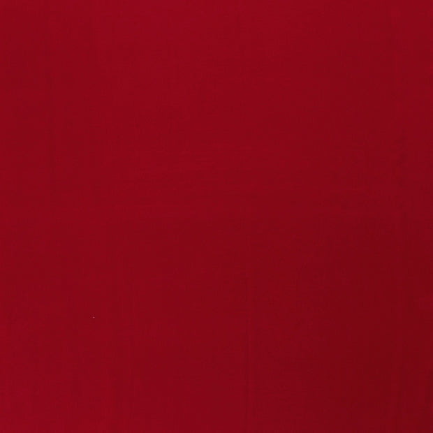 Viscose Poplin fabric Red 
