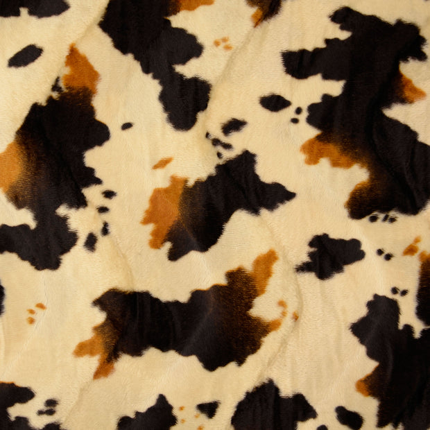 Fake Fur fabric Animals Beige