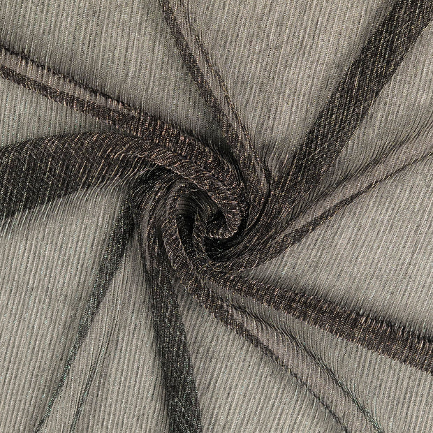Chiffon fabric Black 