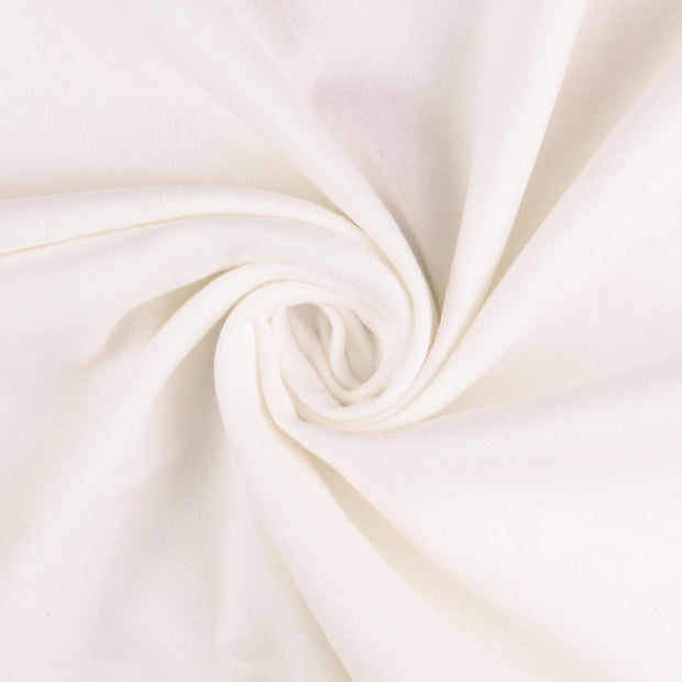 Molton fabric White 