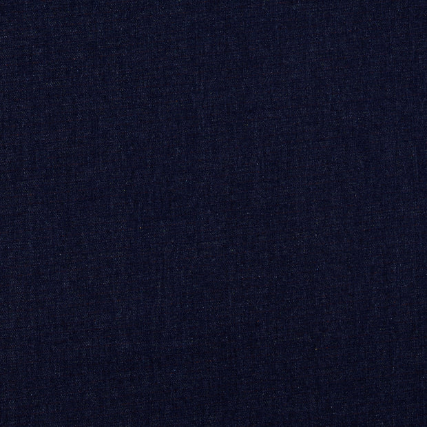 Denim fabric Checks Navy