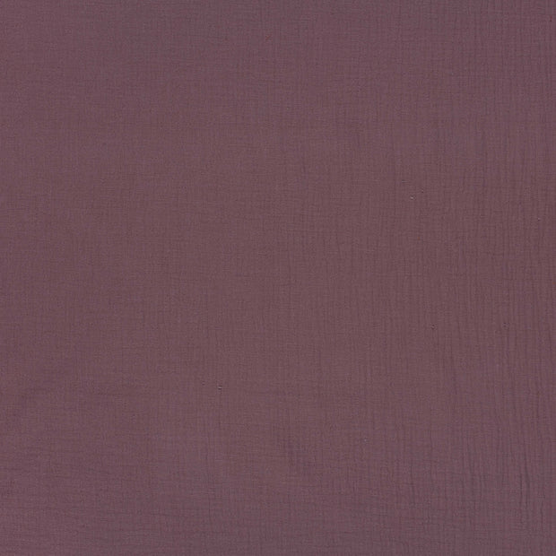 Muslin fabric Mauve matte 