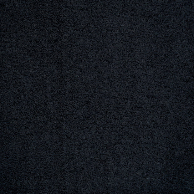 Terry Towelling fabric Navy matte 