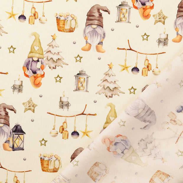 Cotton Poplin fabric Nude 