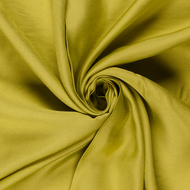 Viscose Nylon Twill fabric Unicolour Lime Green