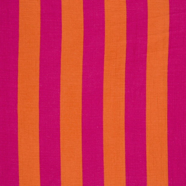 Muslin fabric Orange matte 