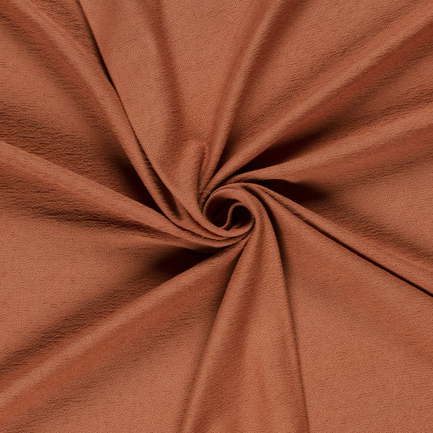 Terry Crepe fabric Redwood 