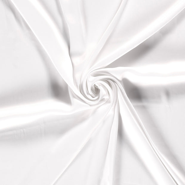 Viscose Satin fabric White 