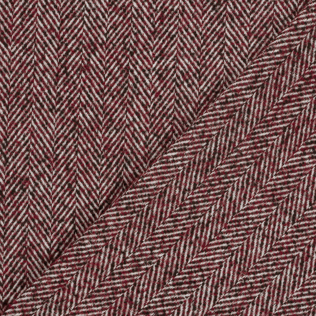Jacquard fabric Unicolour brushed 