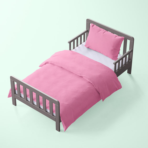 Cretonne fabric Unicolour Pink