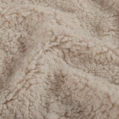 Fake Fur Unicolour Beige