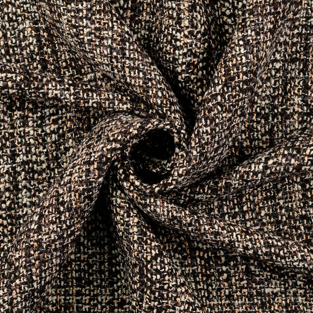 Bouclé fabrik Schwarz 