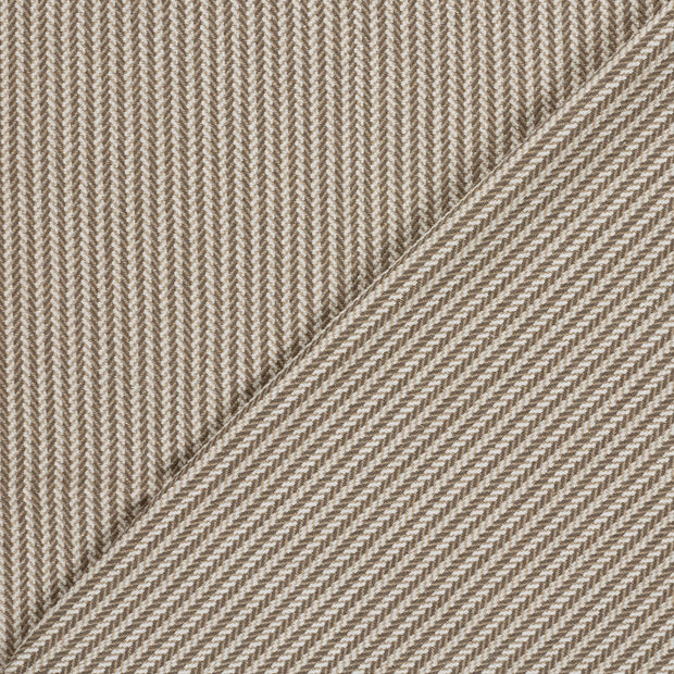 Jacquard fabric Stripes brushed 