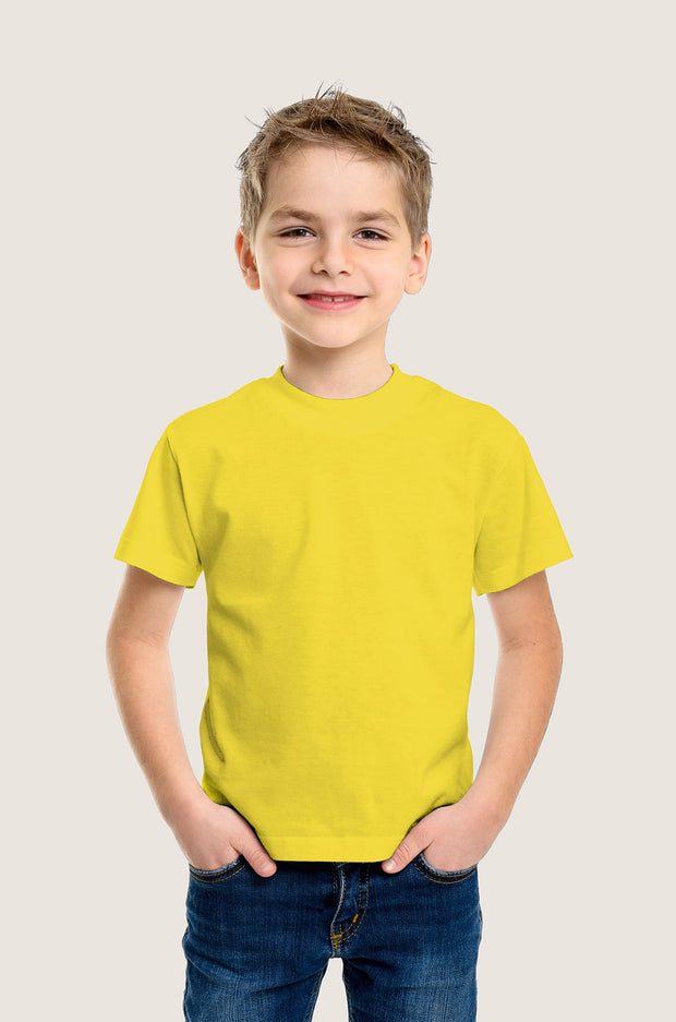 Bamboo Jersey fabric Unicolour Yellow