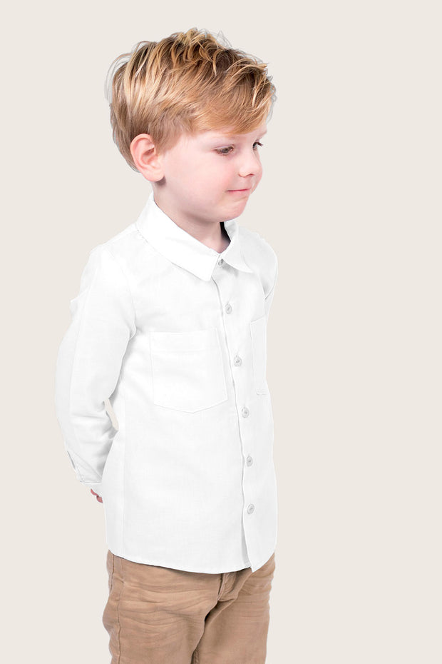 Viscose Poplin fabric Unicolour Optical White