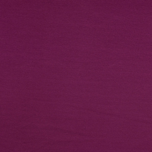 French Terry fabric Unicolour Fuchsia