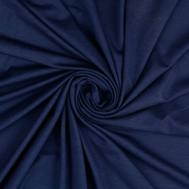 Viscose Jersey fabric Navy 