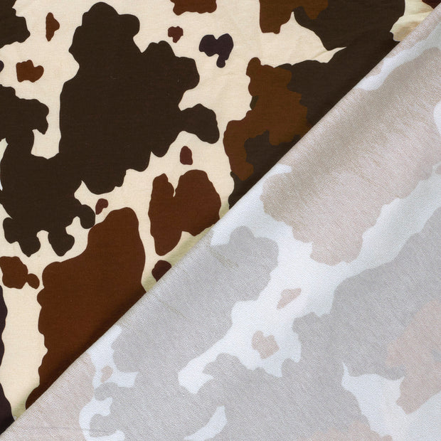 French Terry fabric Abstract digital printed 
