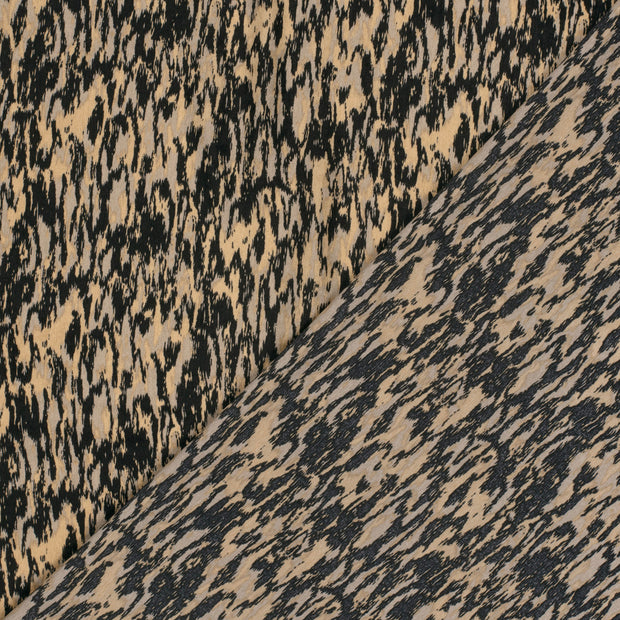 Satin Velvet fabric Abstract printed 
