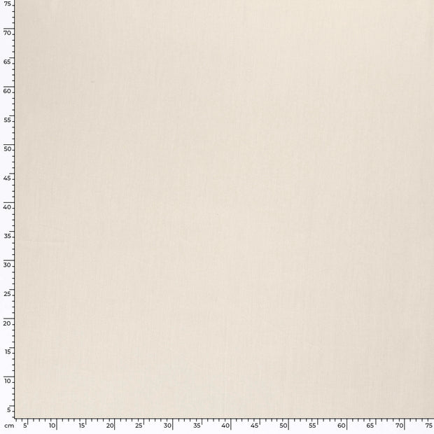 Bamboo Poplin fabric Unicolour Beige