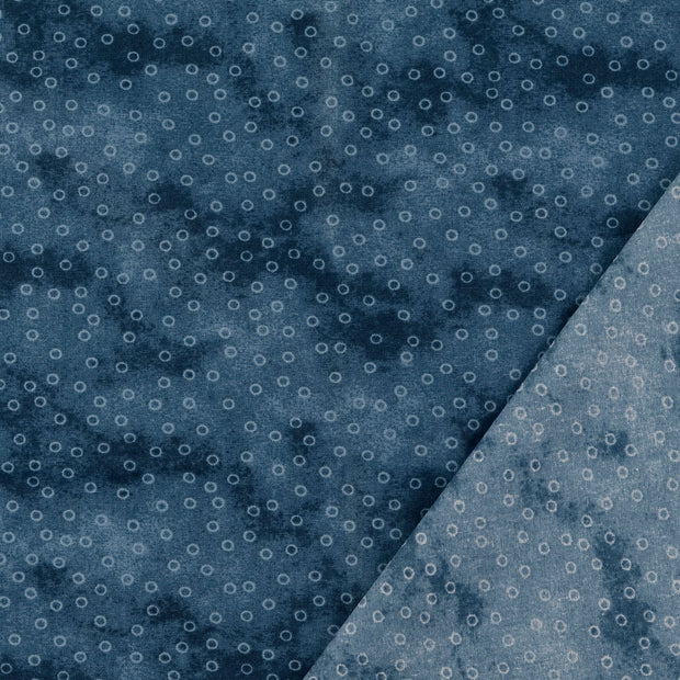 Cotton Poplin fabric Petrol 