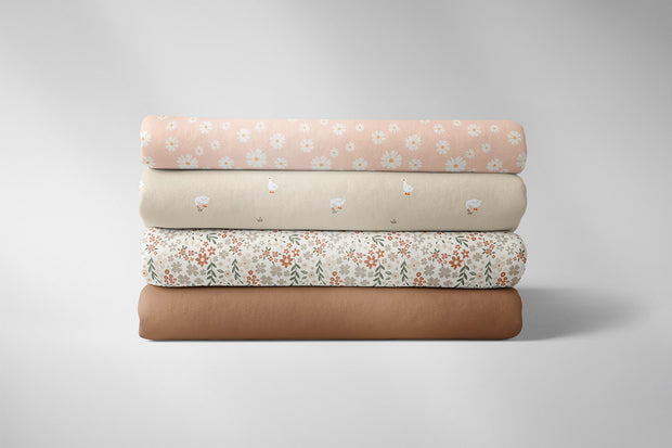 Cotton Poplin fabric Off White