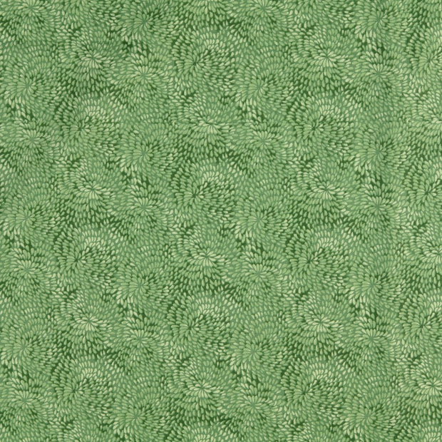 Cotton Poplin fabric Checks Apple Green