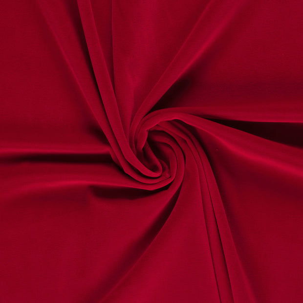 Velours tissu Rouge 