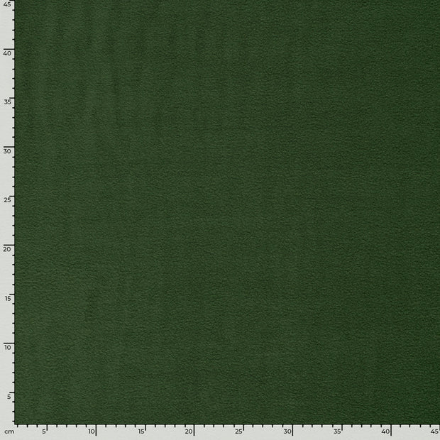 Polar Fleece fabric Unicolour Olive Green