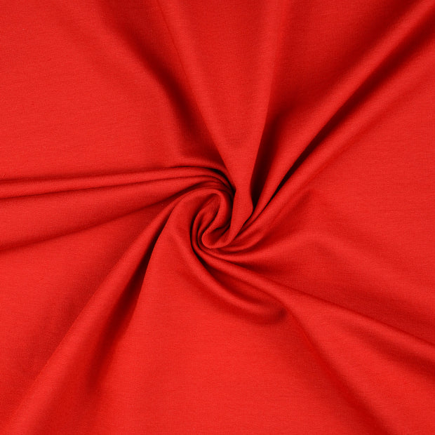French Terry fabric Red 