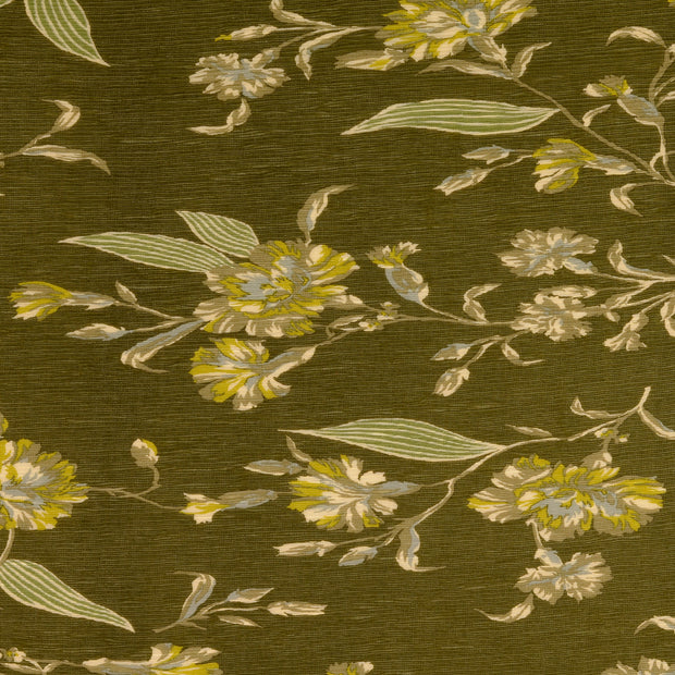 Chiffon fabric Olive Green 