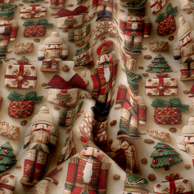 Cotton Poplin fabric Christmas 