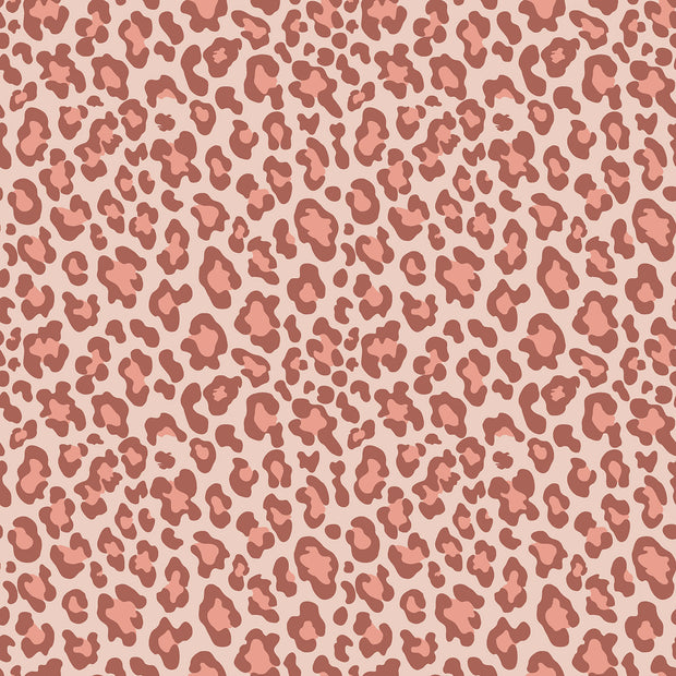 Terry Crepe fabric Panther Nude