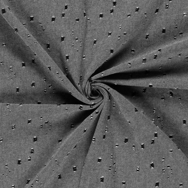 Denim fabric Black 
