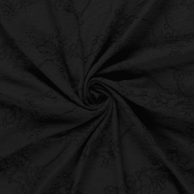 Woven Polyester fabric Black 