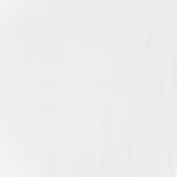 Woven Cotton Linen fabric Optical White matte 