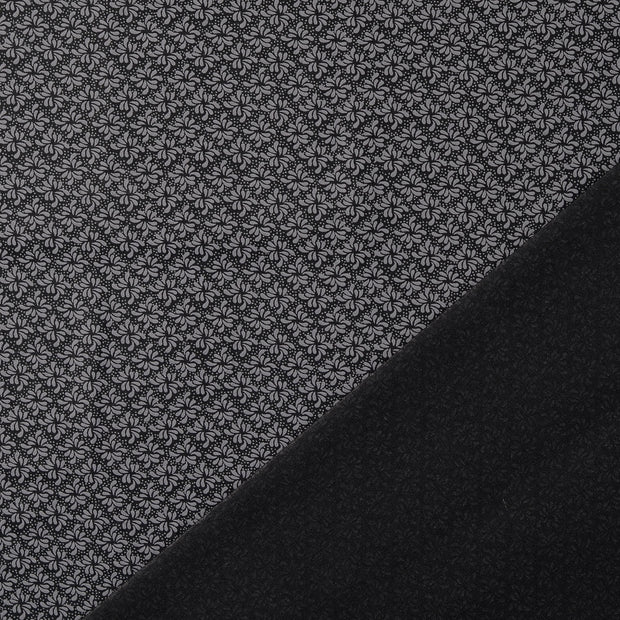 Cotton Poplin fabric Black 