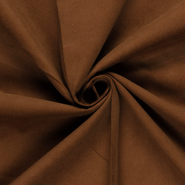 Babycord 21w fabric Unicolour Caramel